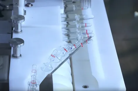 Máquina de prueba de fugas para ampollas y viales